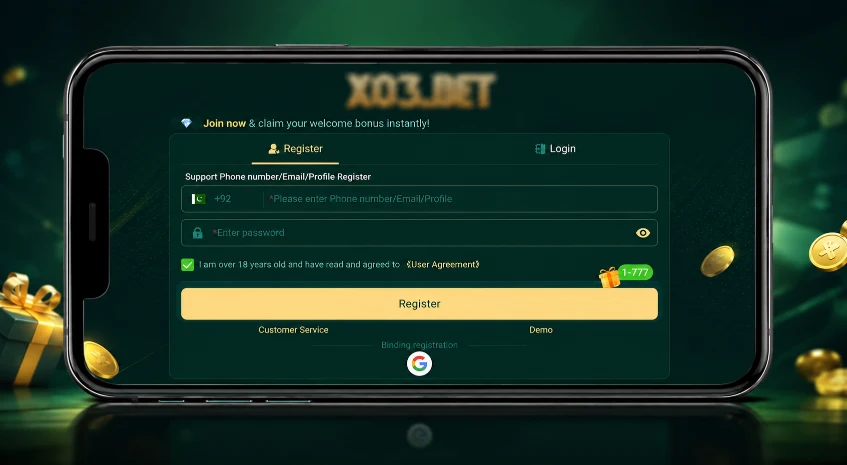 X03 Bet Game-earning account