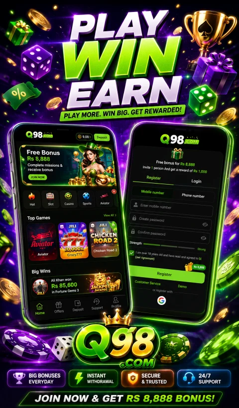 Q98 Game – Updated Earning App Today