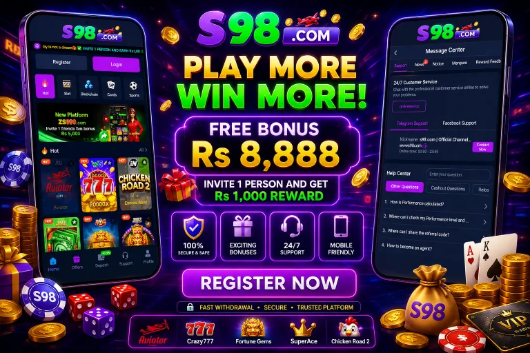 S98 Game APK Latest Version – Fun Earning App