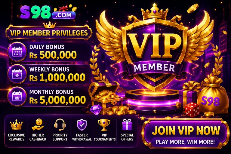 S98 Game Online – Best Mobile Gaming App PK