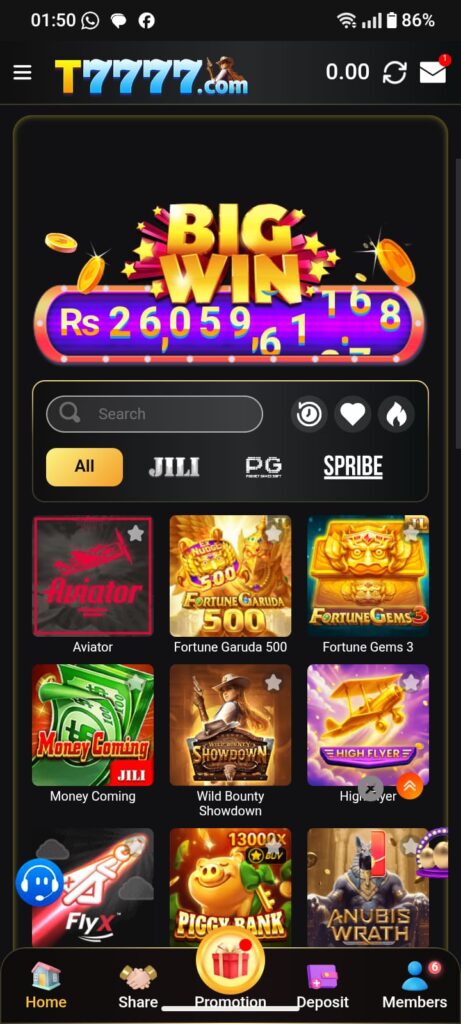 T7777 Game 